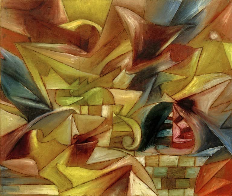 Kunstdruck „Tropischer Garten“ von Paul Klee, handgefertigt in Deutschland