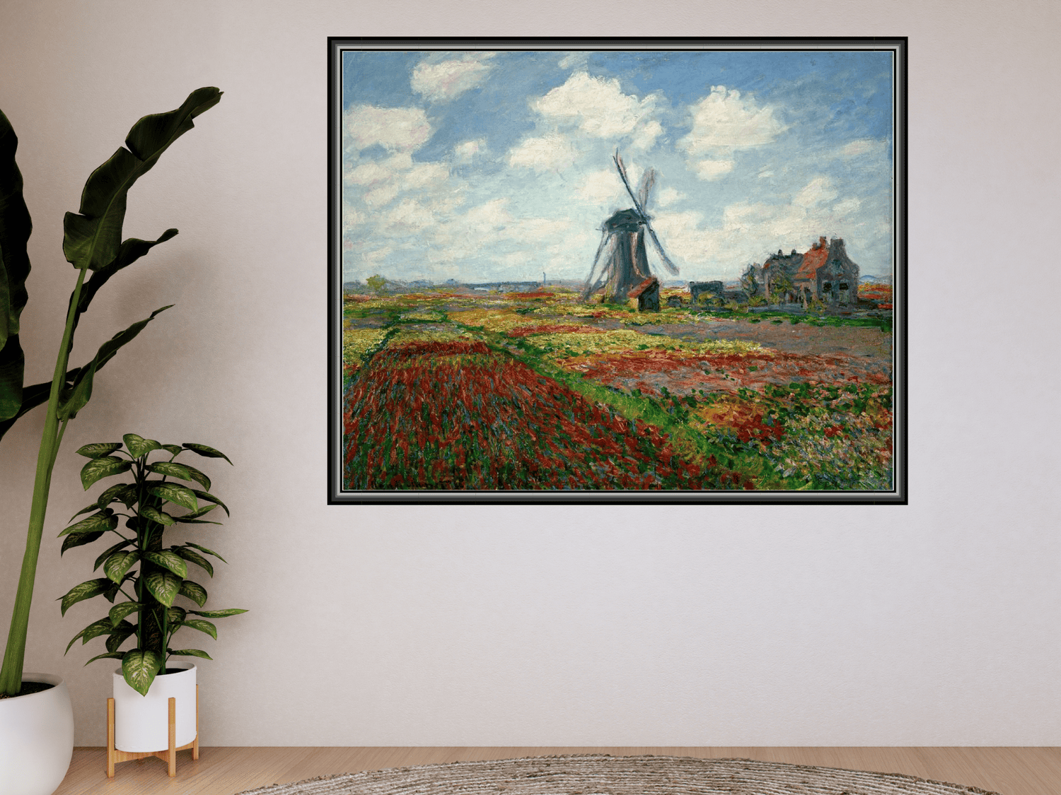 Tulpenfelder in Holland | Claude Monet