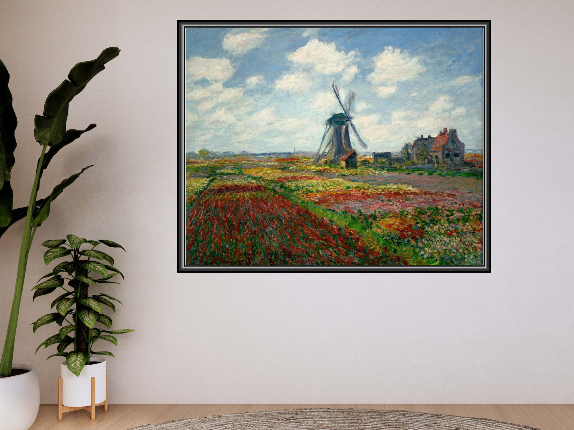 Tulpenfelder in Holland | Claude Monet
