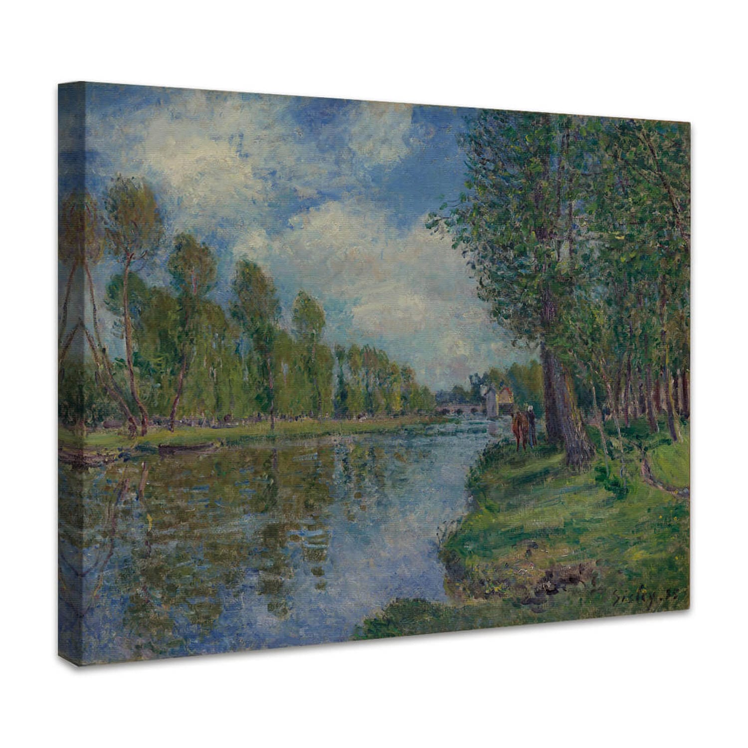 Ufer des Loing River | Alfred Sisley