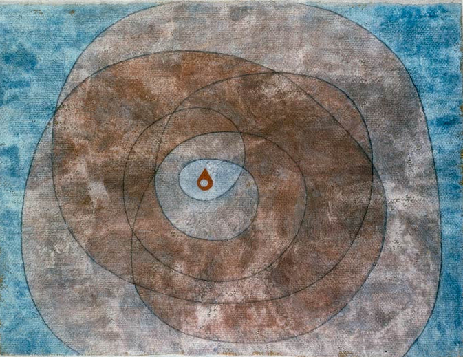 Kunstdruck „Um den Kern“ von Paul Klee
