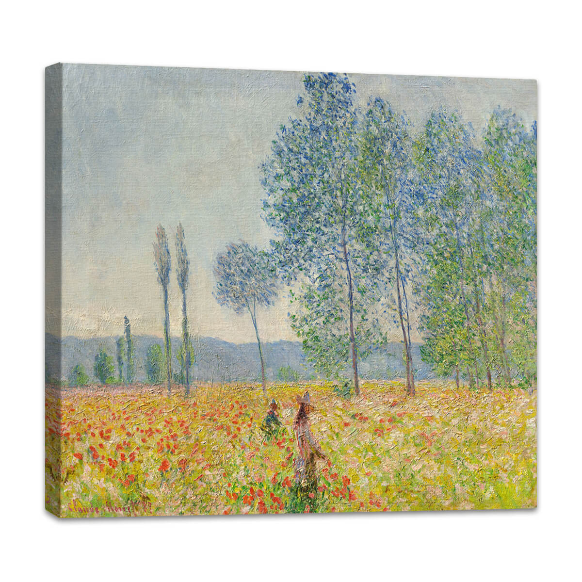 Unter den Pappeln | Claude Monet