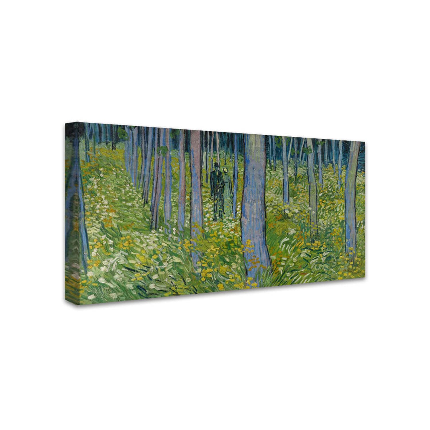 Unterholz mit zwei Figuren | Vincent van Gogh