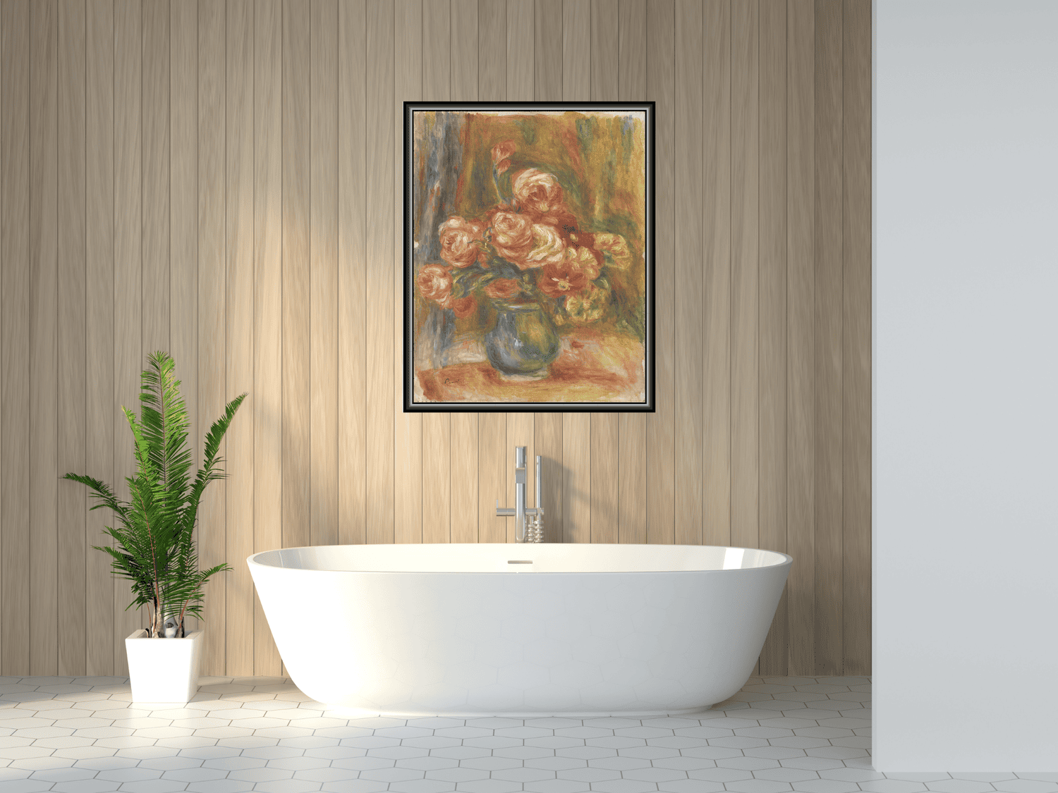 Vase mit Rosen | Pierre-Auguste Renoir