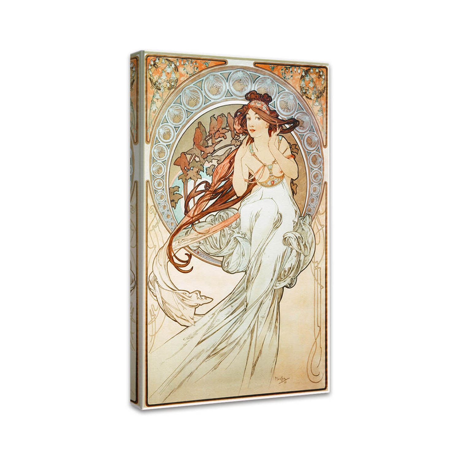 Vier Künste: Die Musik | Alfons Mucha