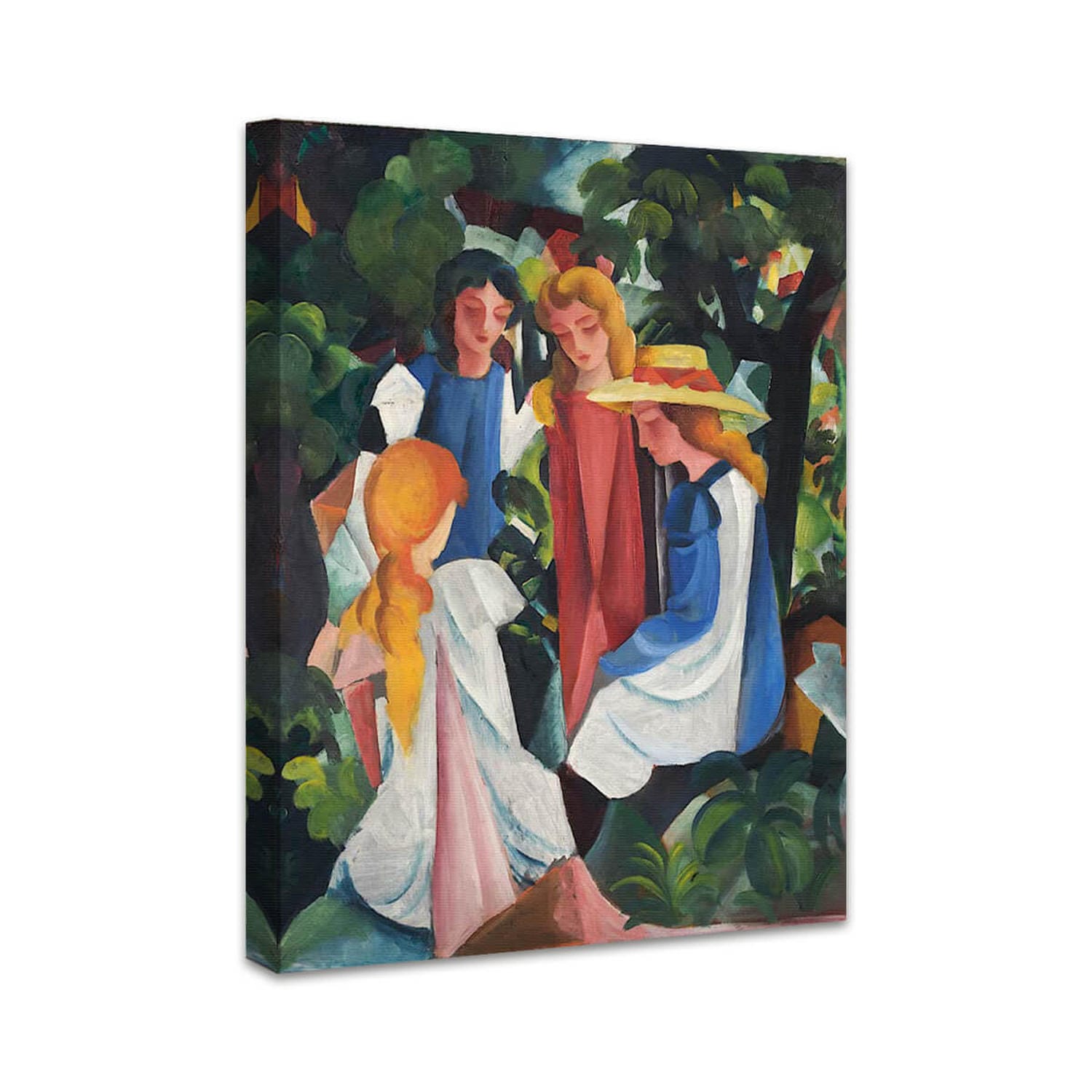 Vier Mädchen | August Macke