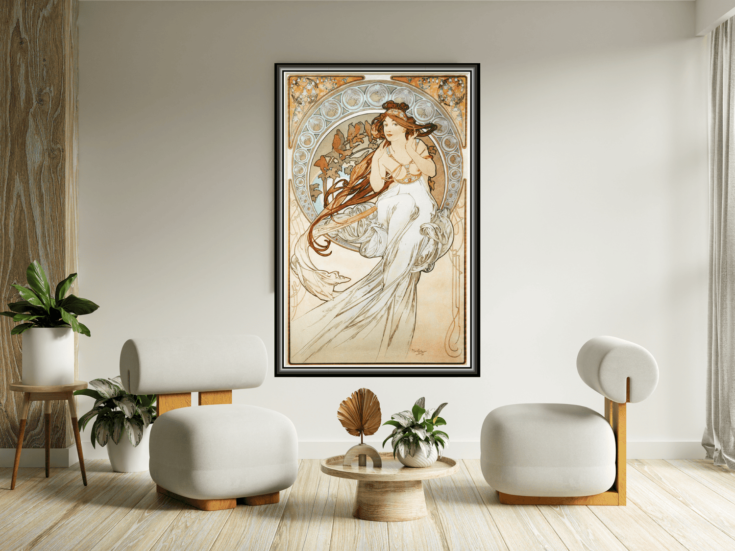 Vier Künste: Die Musik | Alfons Mucha