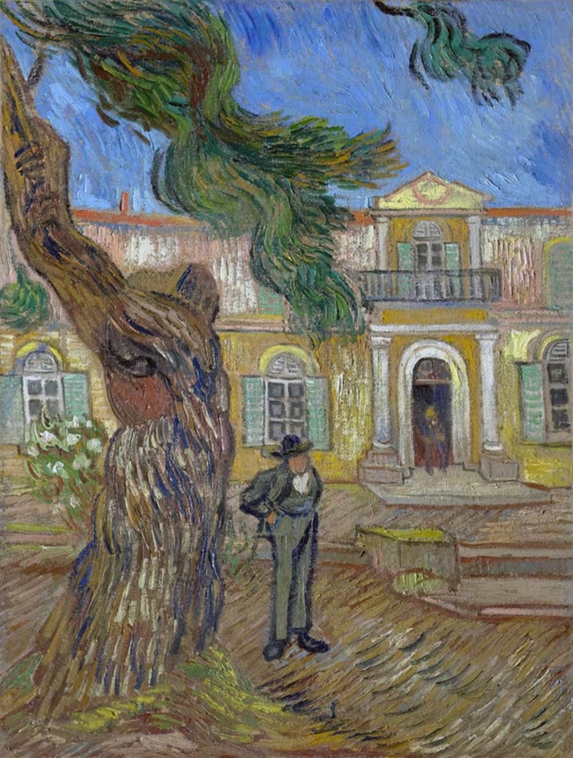 Hospital Saint Paul in Saint Remy von Vincent van Gogh als Kunstdruck