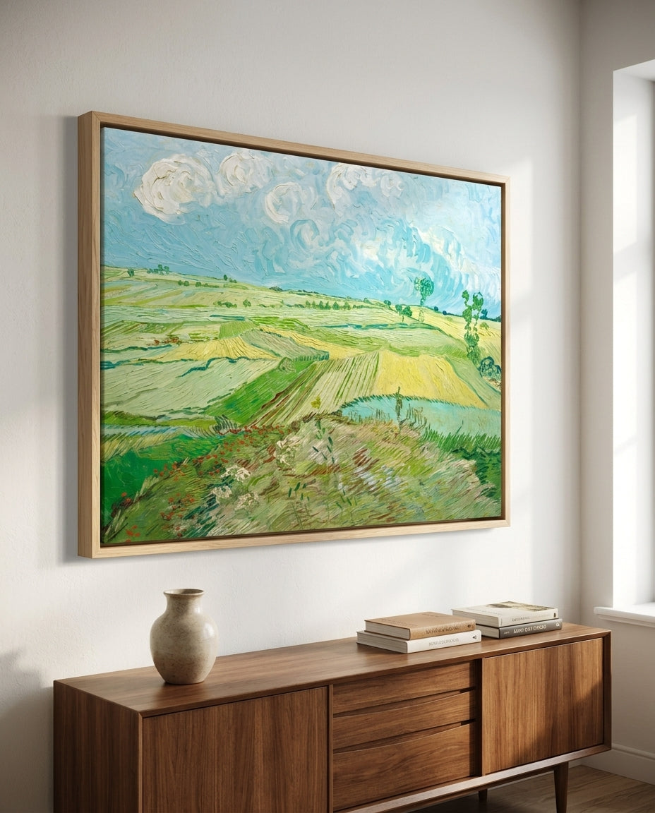 Weizenfelder in Auvers | Vincent van Gogh