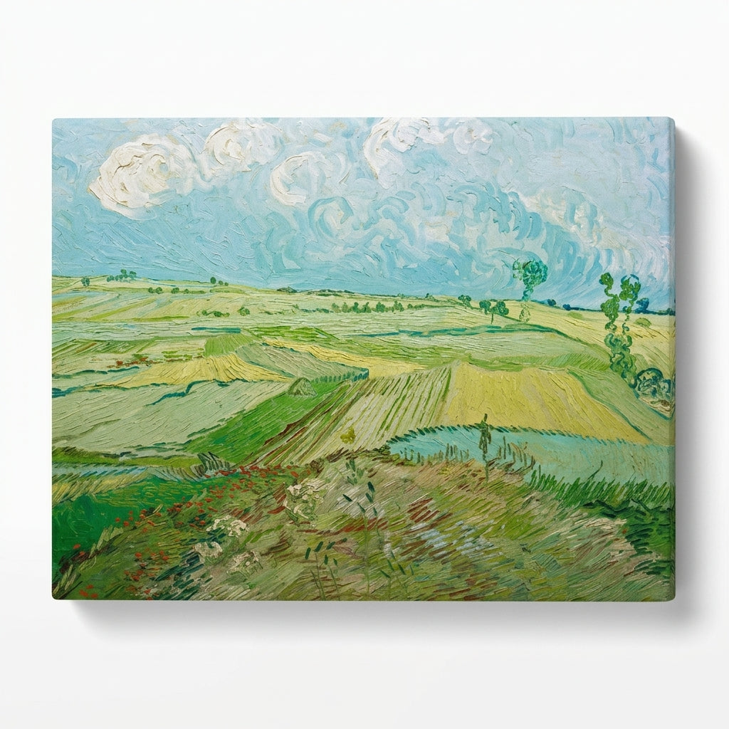 Weizenfelder in Auvers | Vincent van Gogh