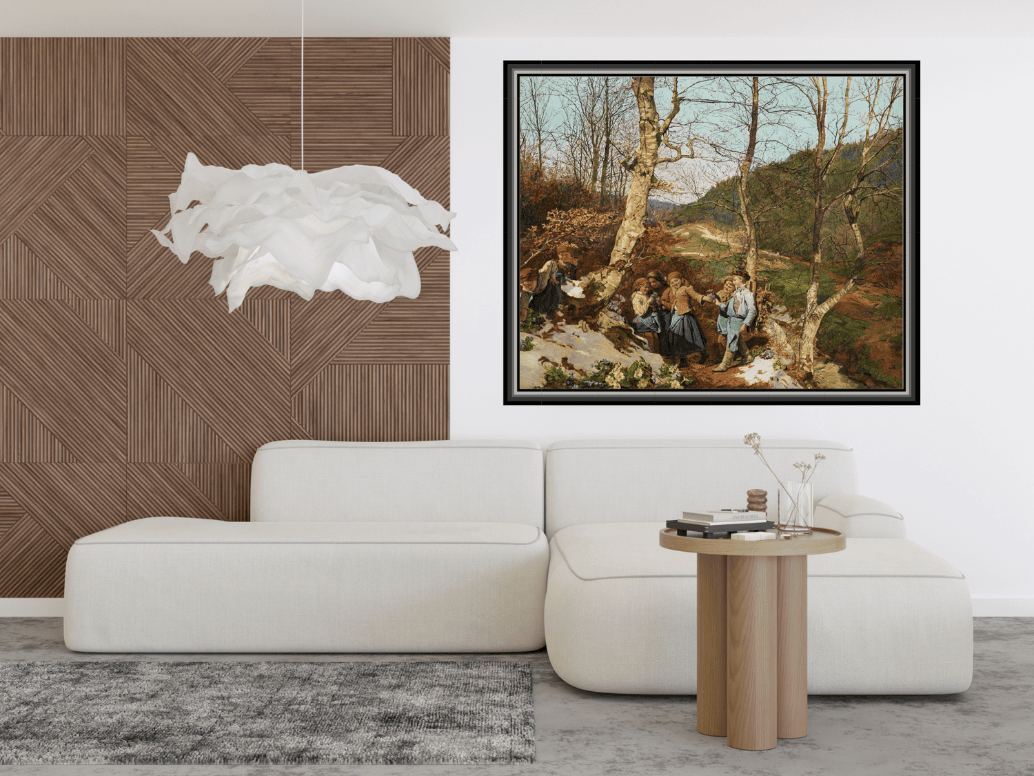 Vorfrühling im Wienerwald | Ferdinand Georg Waldmüller