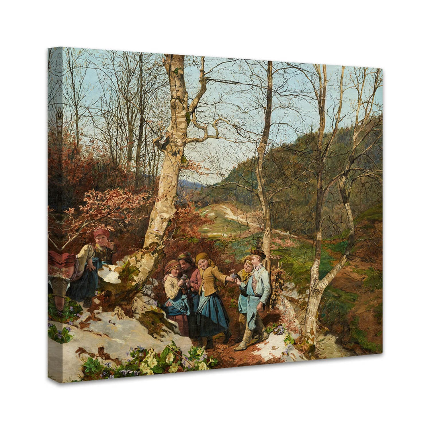 Vorfrühling im Wienerwald | Ferdinand Georg Waldmüller