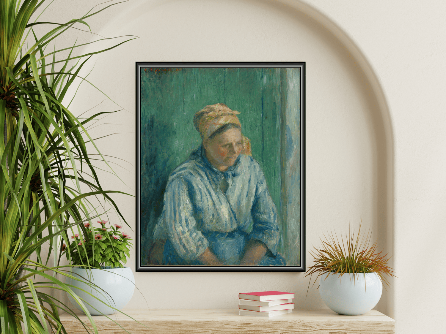 Wäscherin, Studie | Camille Pissarro