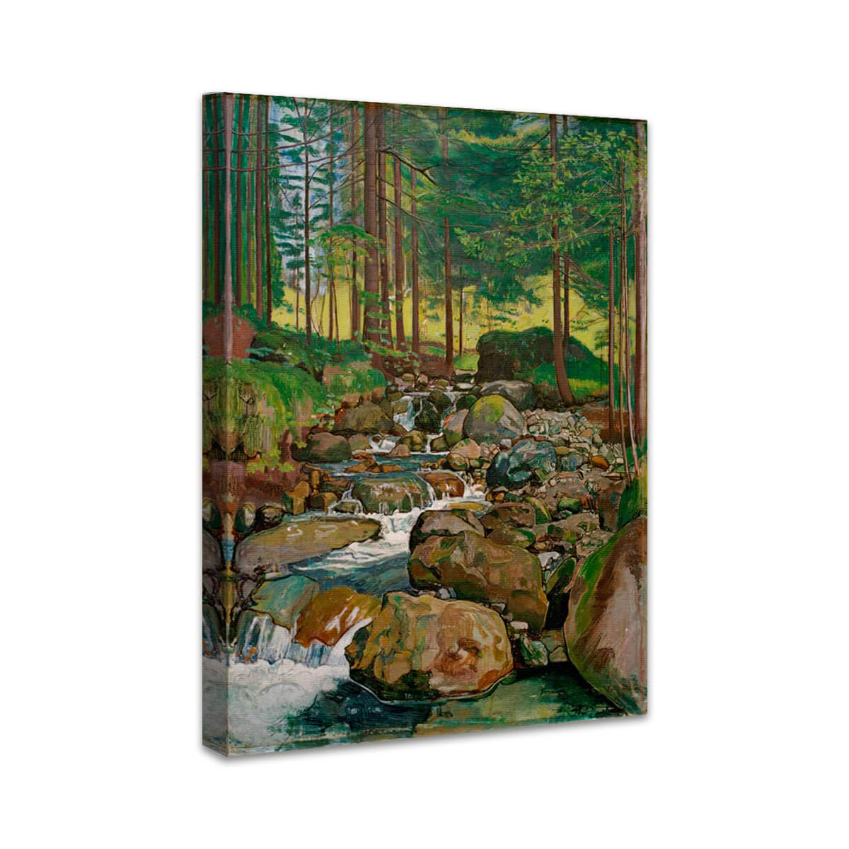 Wald mit Bergbach | Ferdinand Hodler