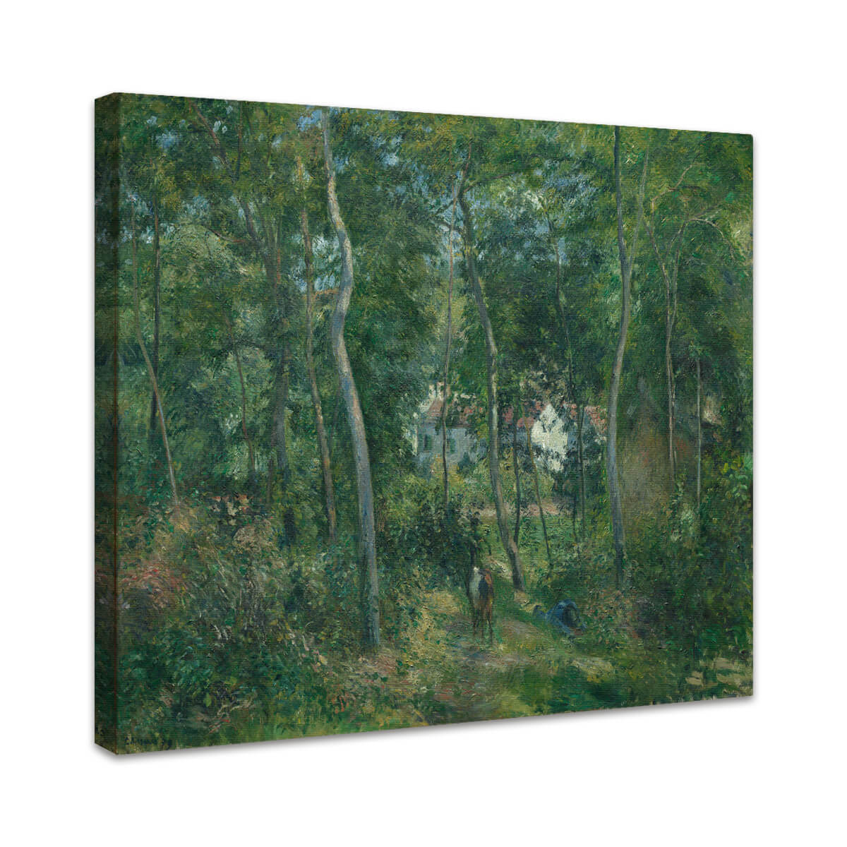 Waldrand bei L'Hermitage, Pontoise | Camille Pissarro
