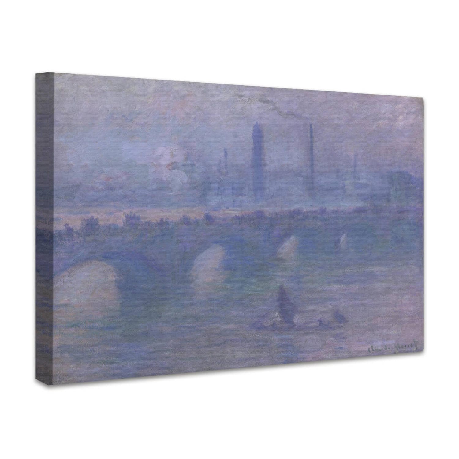 Waterloo-Brücke, Morgennebel | Claude Monet