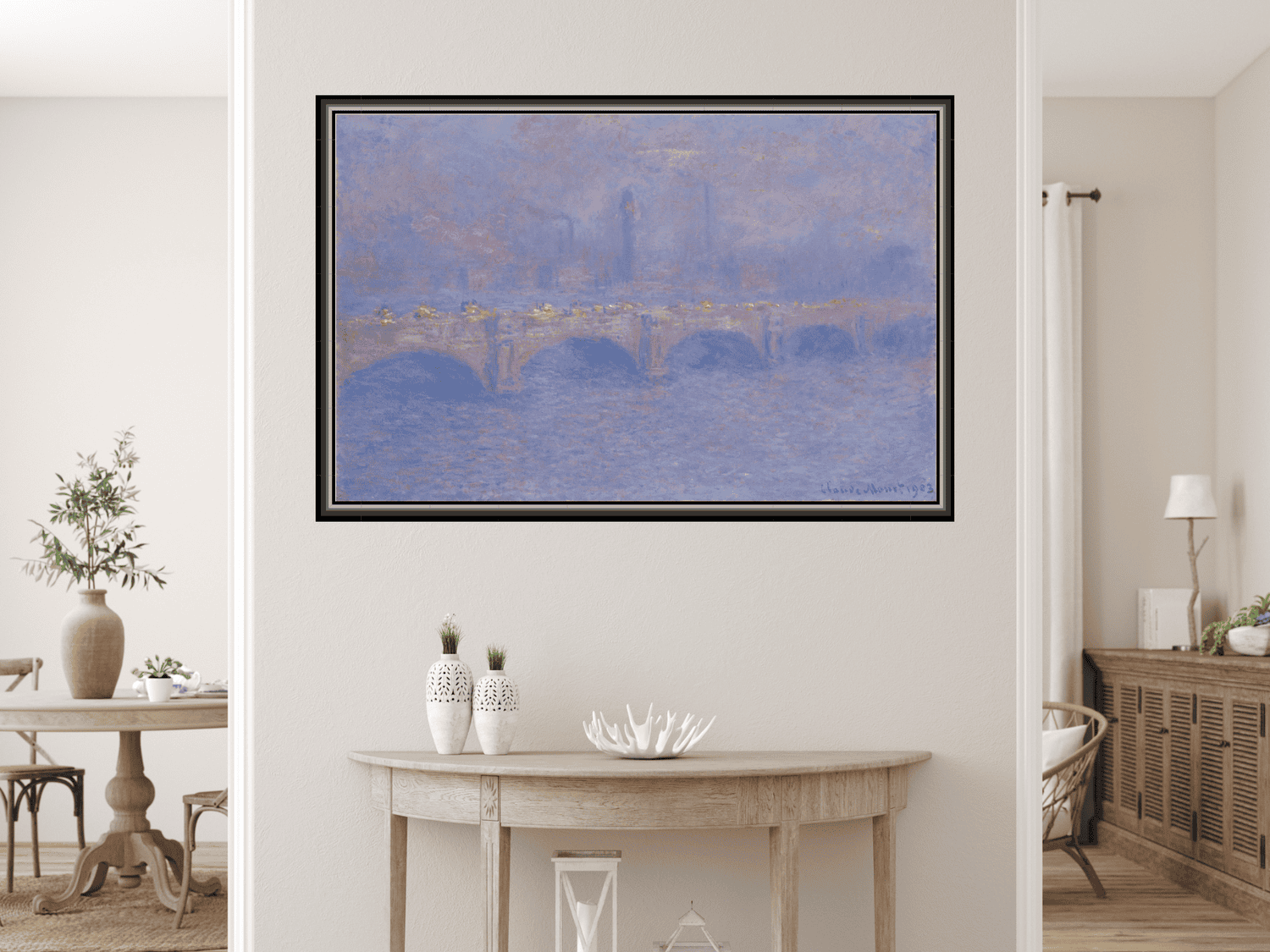 Waterloo-Brücke, Sonnenlicht-Effekt | Claude Monet
