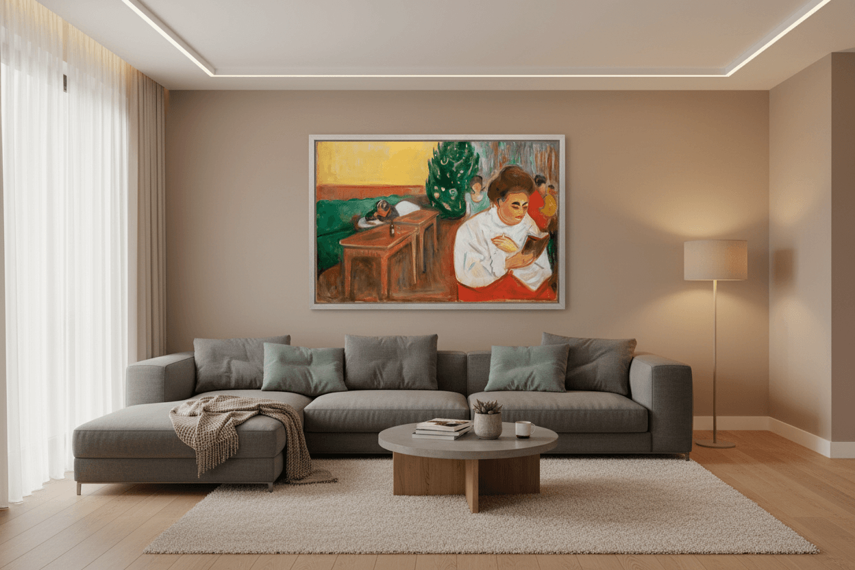 Weihnachten im Bordell | Edvard Munch