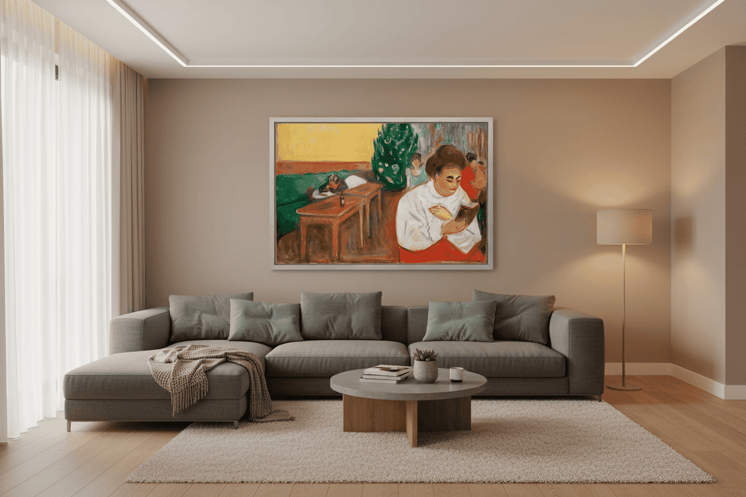 Weihnachten im Bordell | Edvard Munch