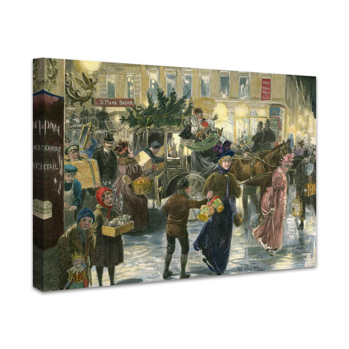 Weihnachtseinkäufe Berlin | William Pape