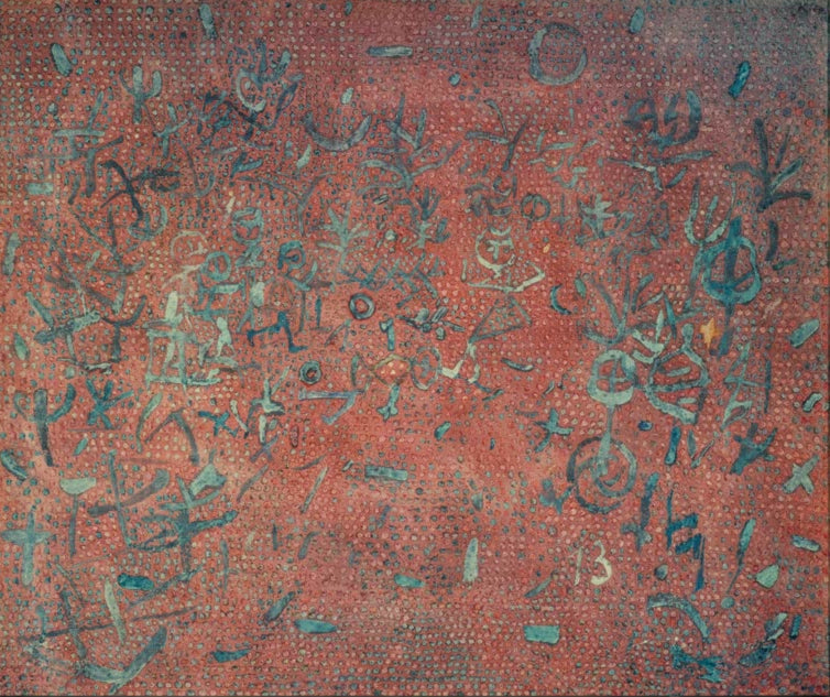Kunstdruck „Wie Kraut und Rüben“ von Paul Klee