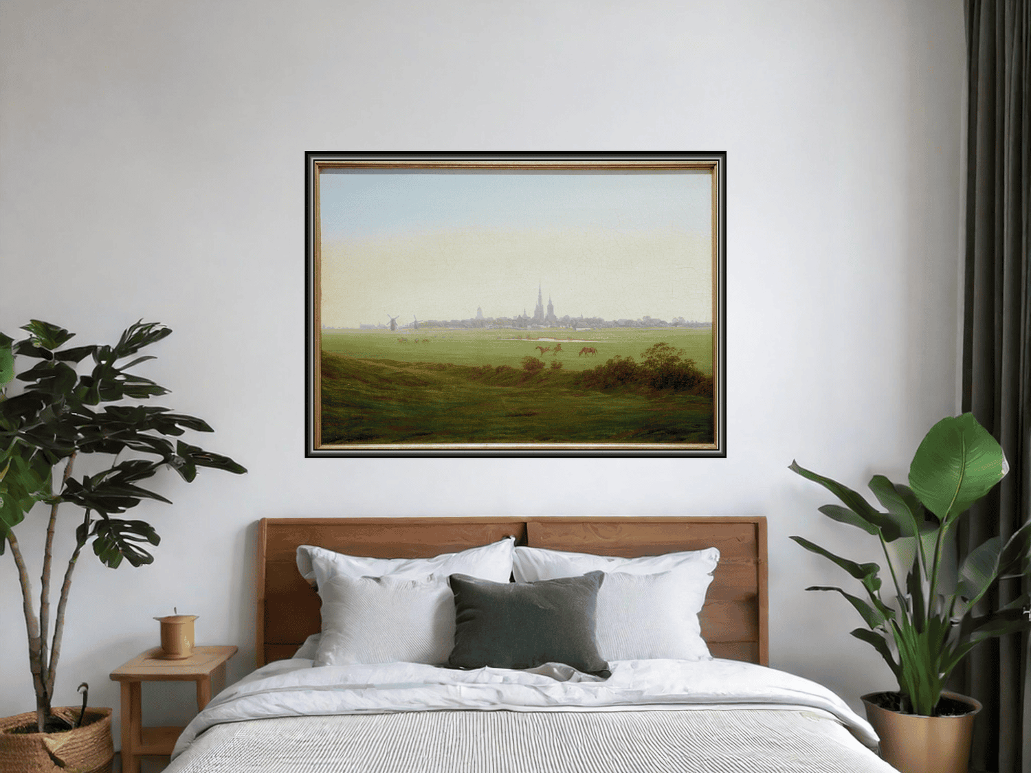 Wiesen bei Greifswald | Caspar David Friedrich