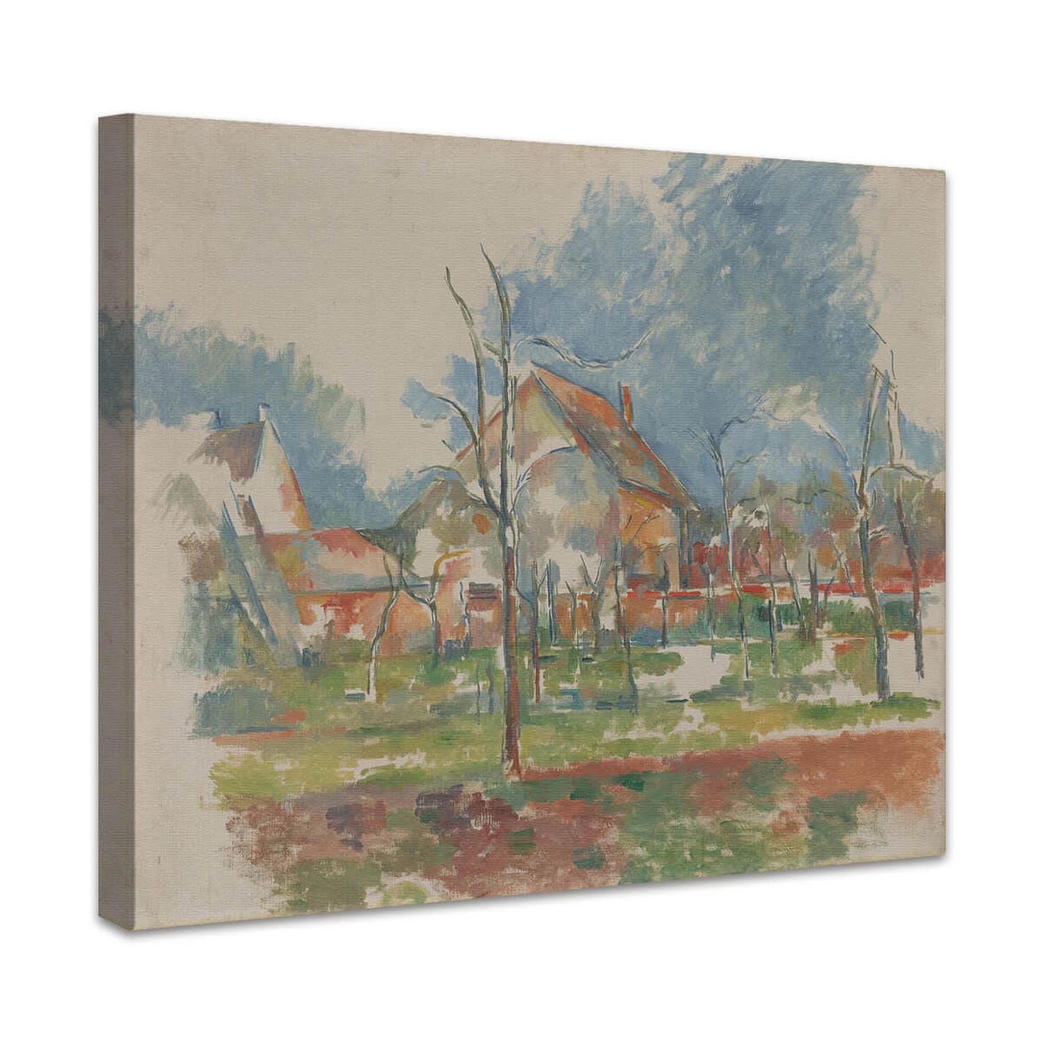 Winterlandschaft, Giverny | Paul Cézanne