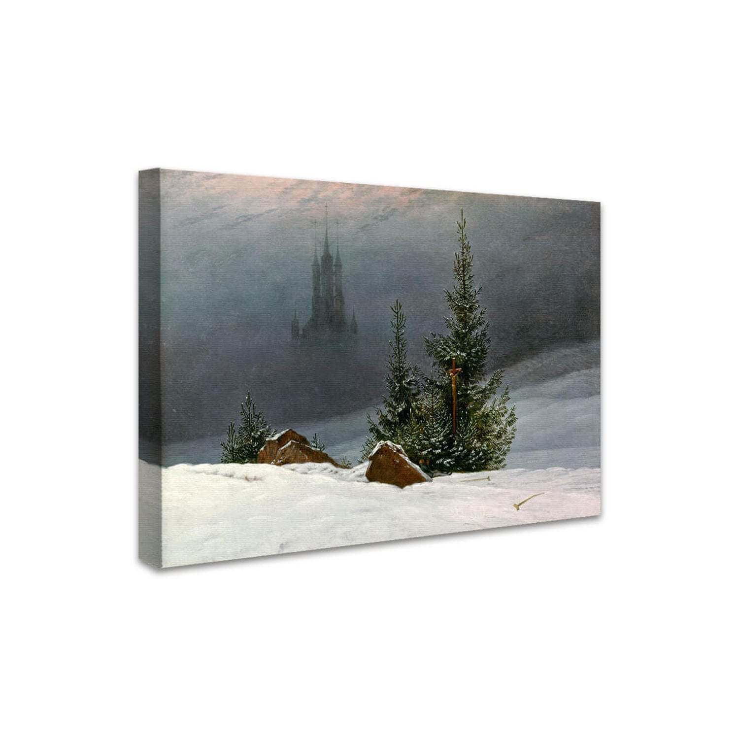 Winterlandschaft mit Kirche | Caspar David Friedrich