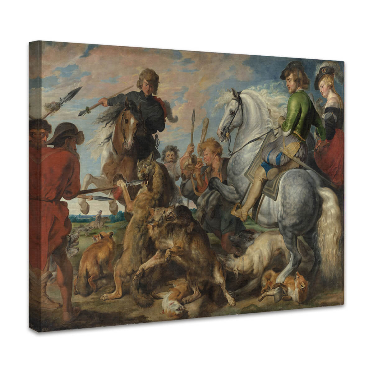 Wolf- und Fuchsjagd | Peter Paul Rubens