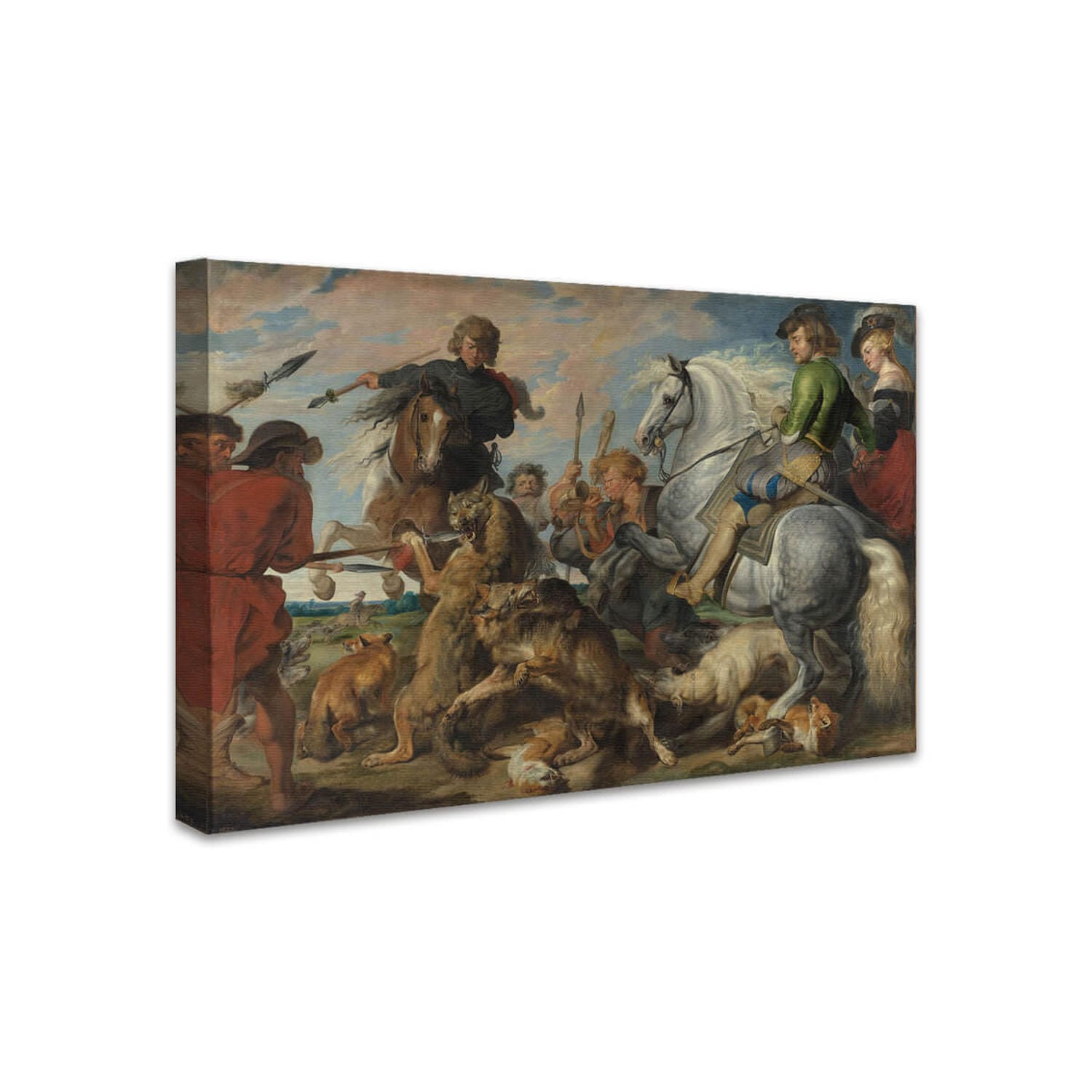 Wolf- und Fuchsjagd | Peter Paul Rubens
