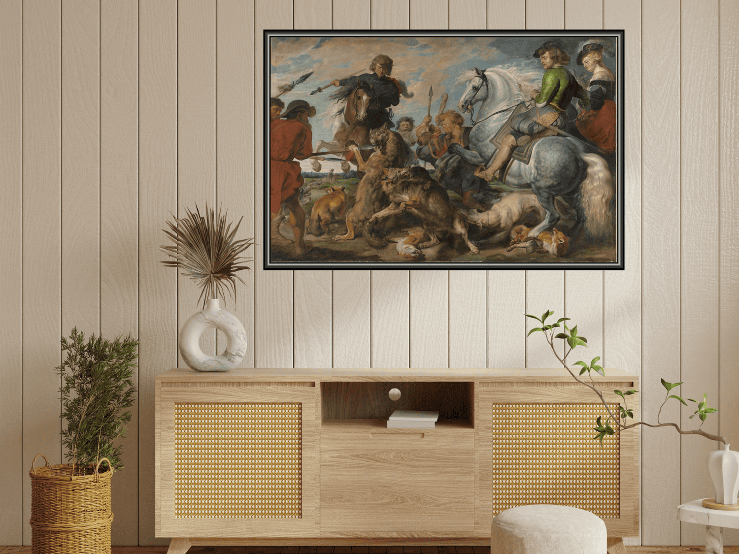 Wolf- und Fuchsjagd | Peter Paul Rubens