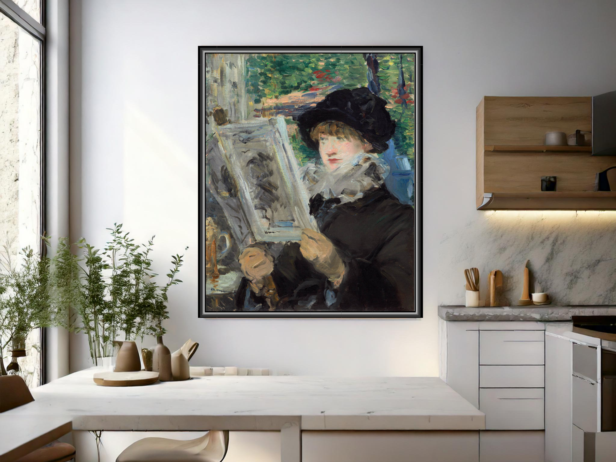 Frau lesend | Édouard Manet