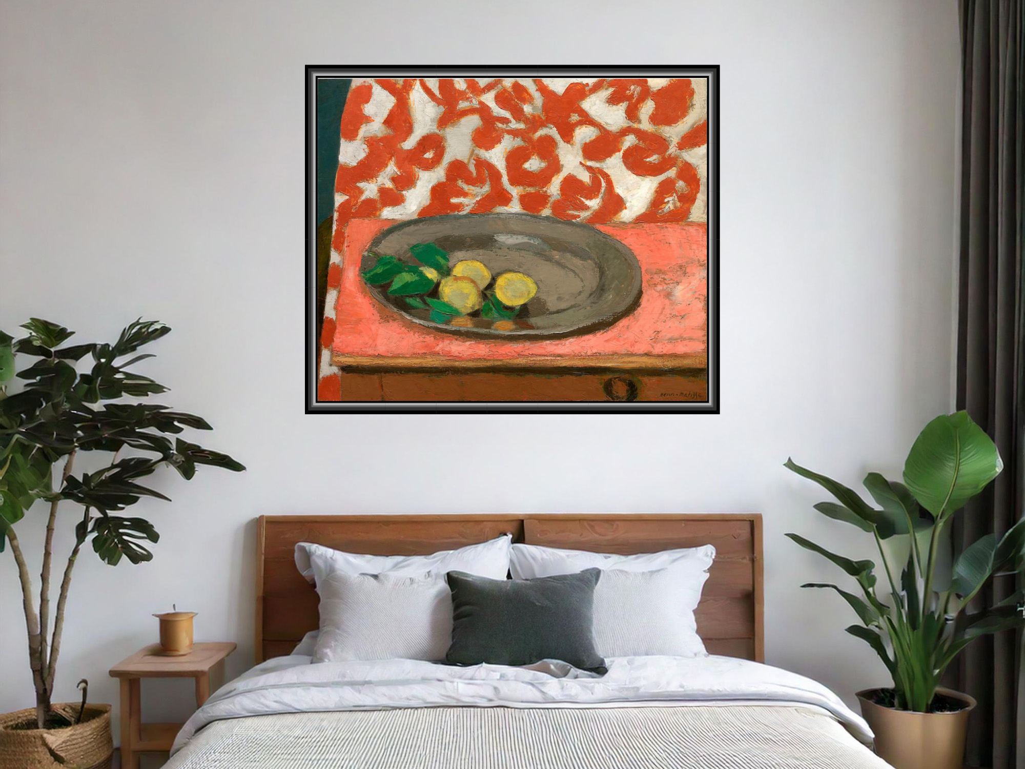 Zitronen auf einem Zinnteller | Henri Matisse