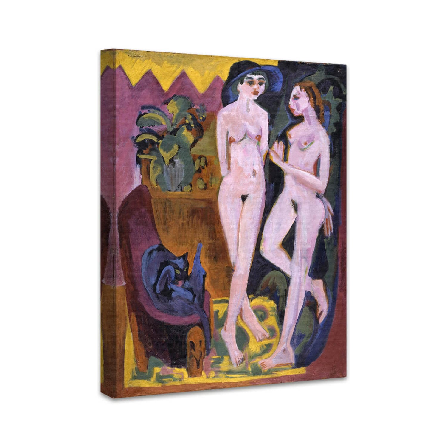 Zwei Akte im Zimmer | Ernst Ludwig Kirchner