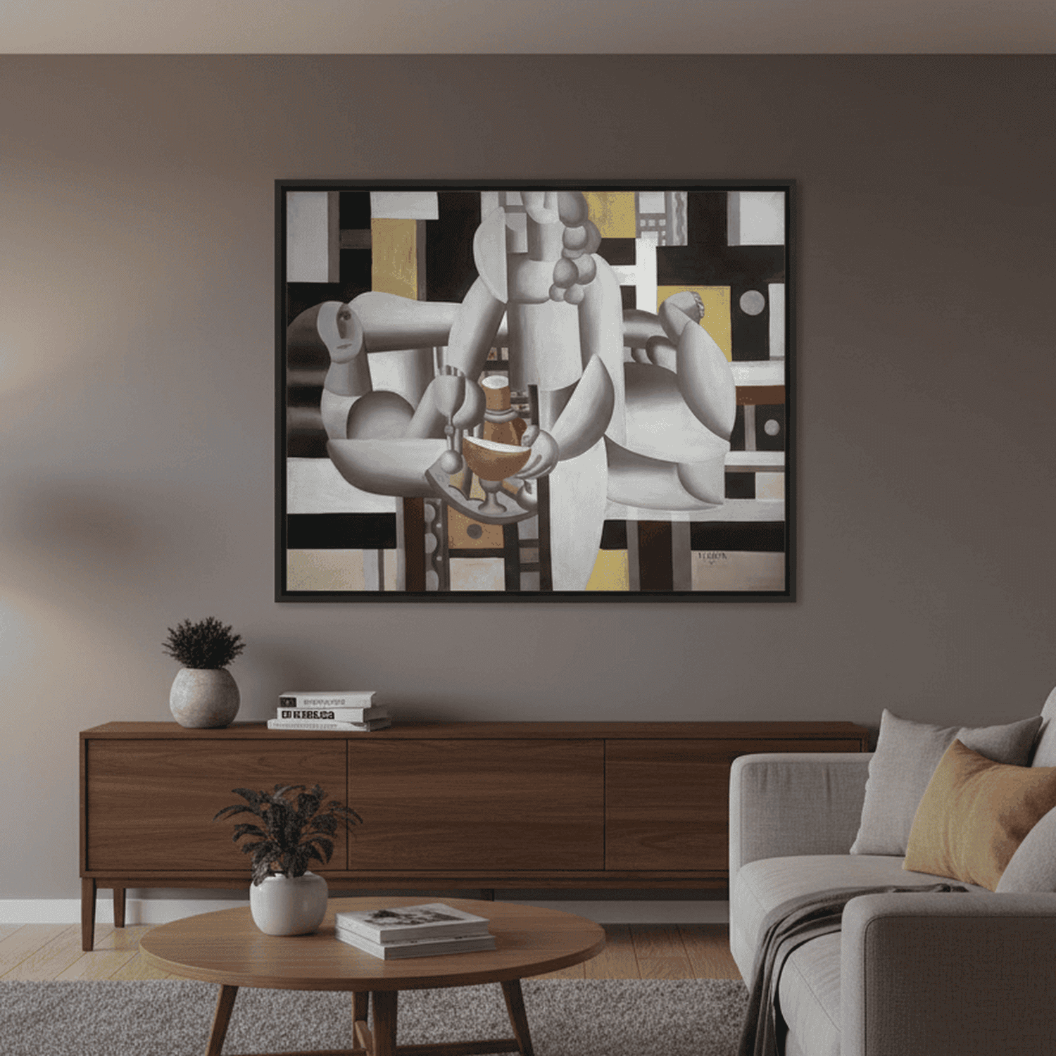 Zwei Frauen mit Stillleben | Fernand Léger