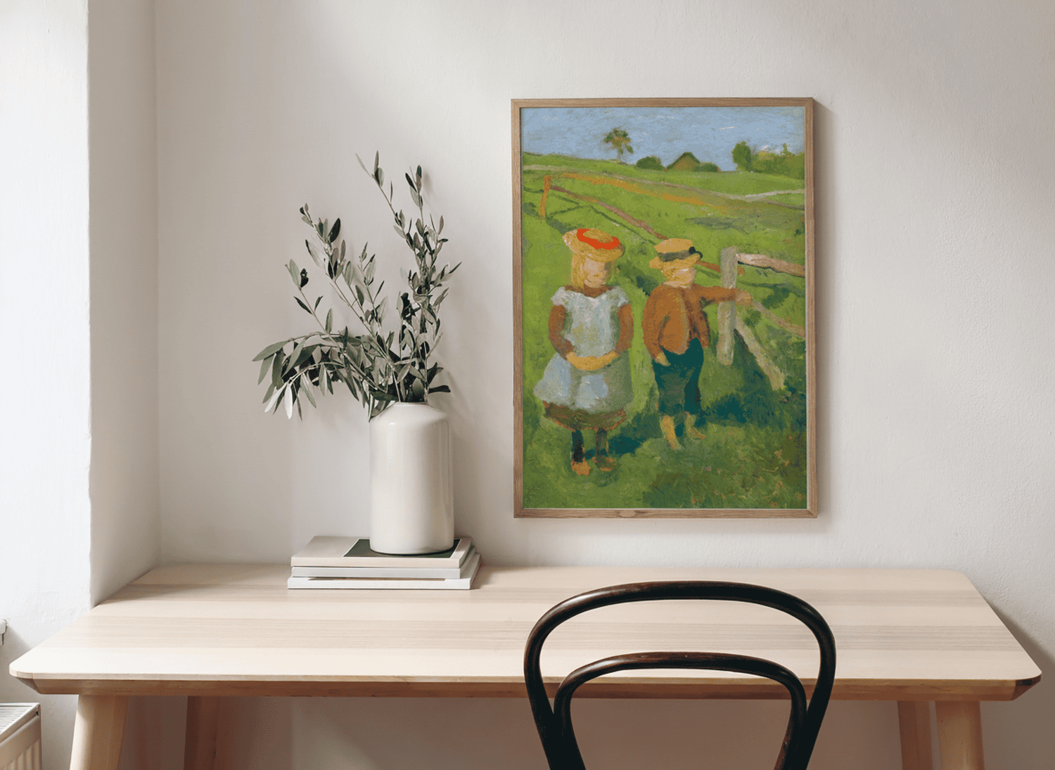 Zwei Kinder in Sonne | Paula Modersohn-Becker