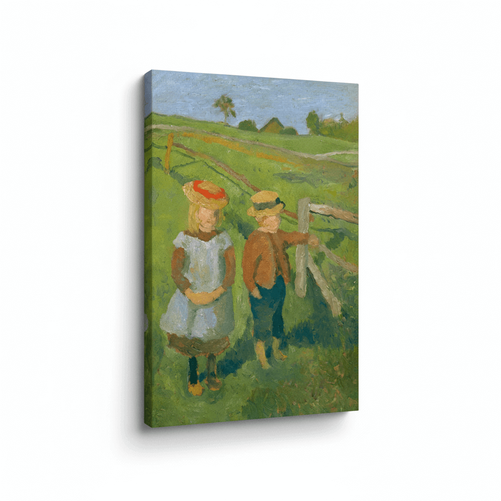 Zwei Kinder in Sonne | Paula Modersohn-Becker