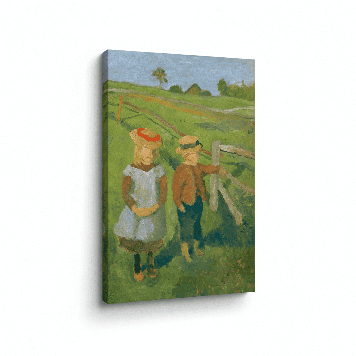 Zwei Kinder in Sonne | Paula Modersohn-Becker