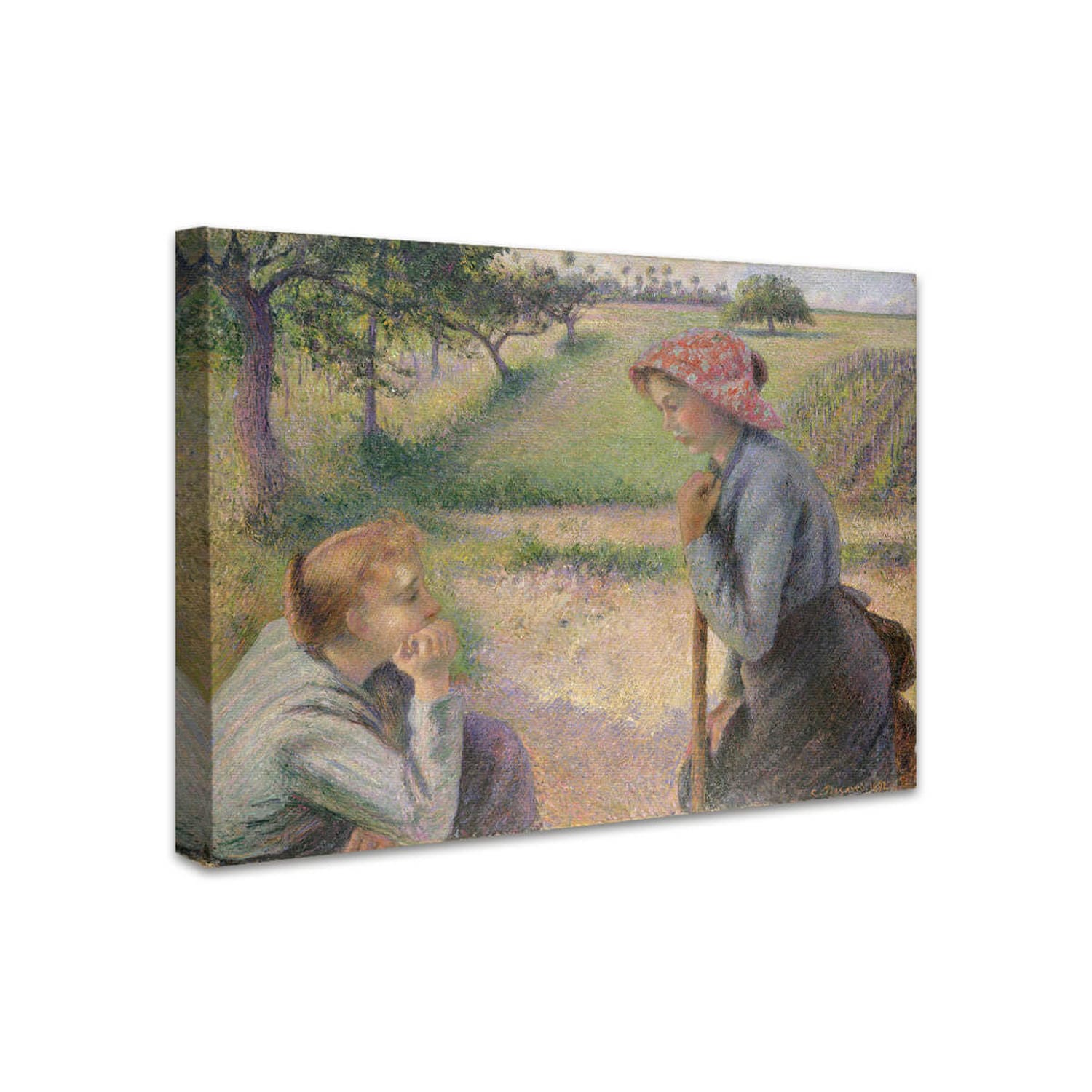 Zwei junge Bäuerinnen | Camille Pissarro