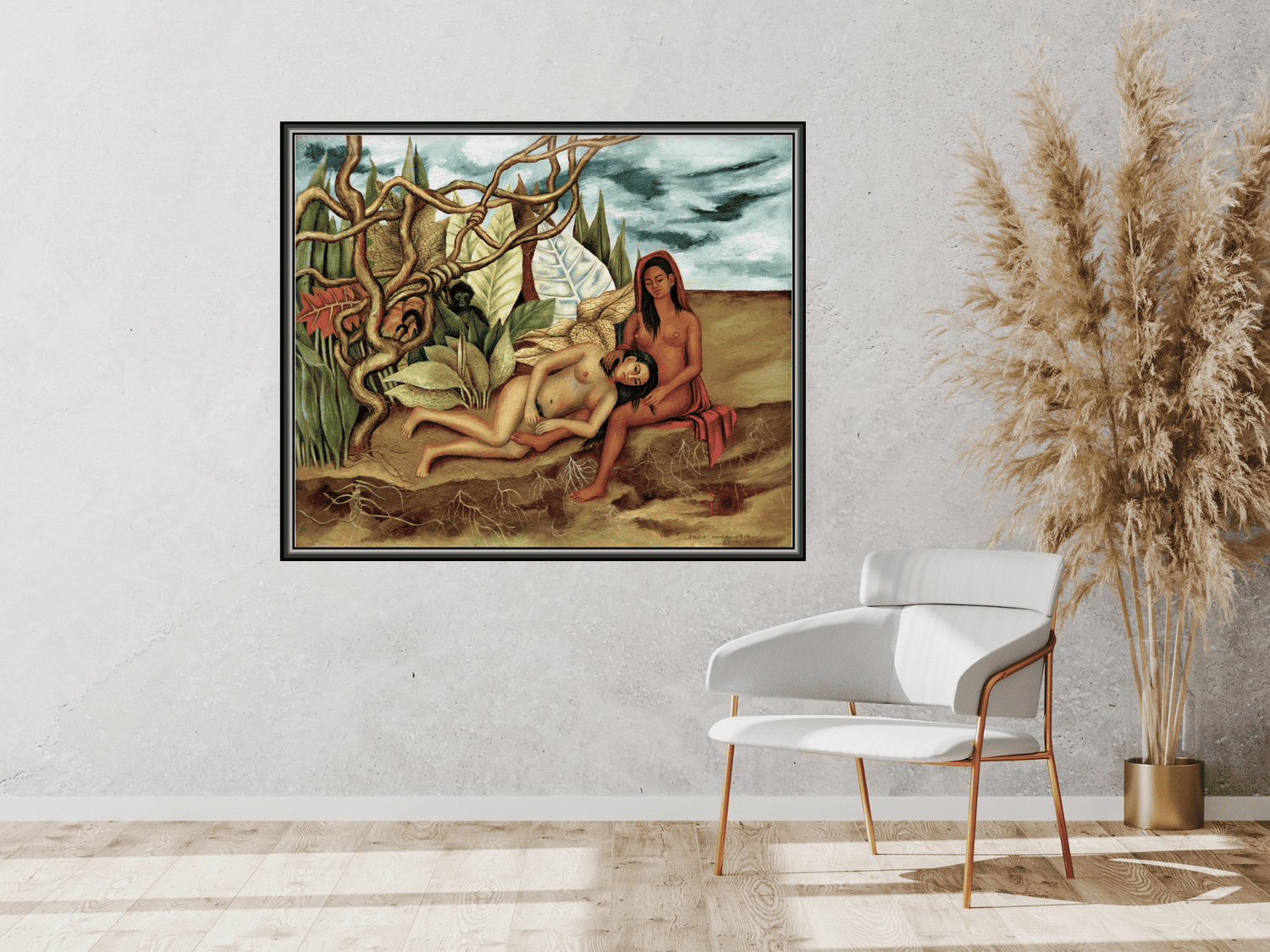 Zwei Akte im Wald | Frida Kahlo