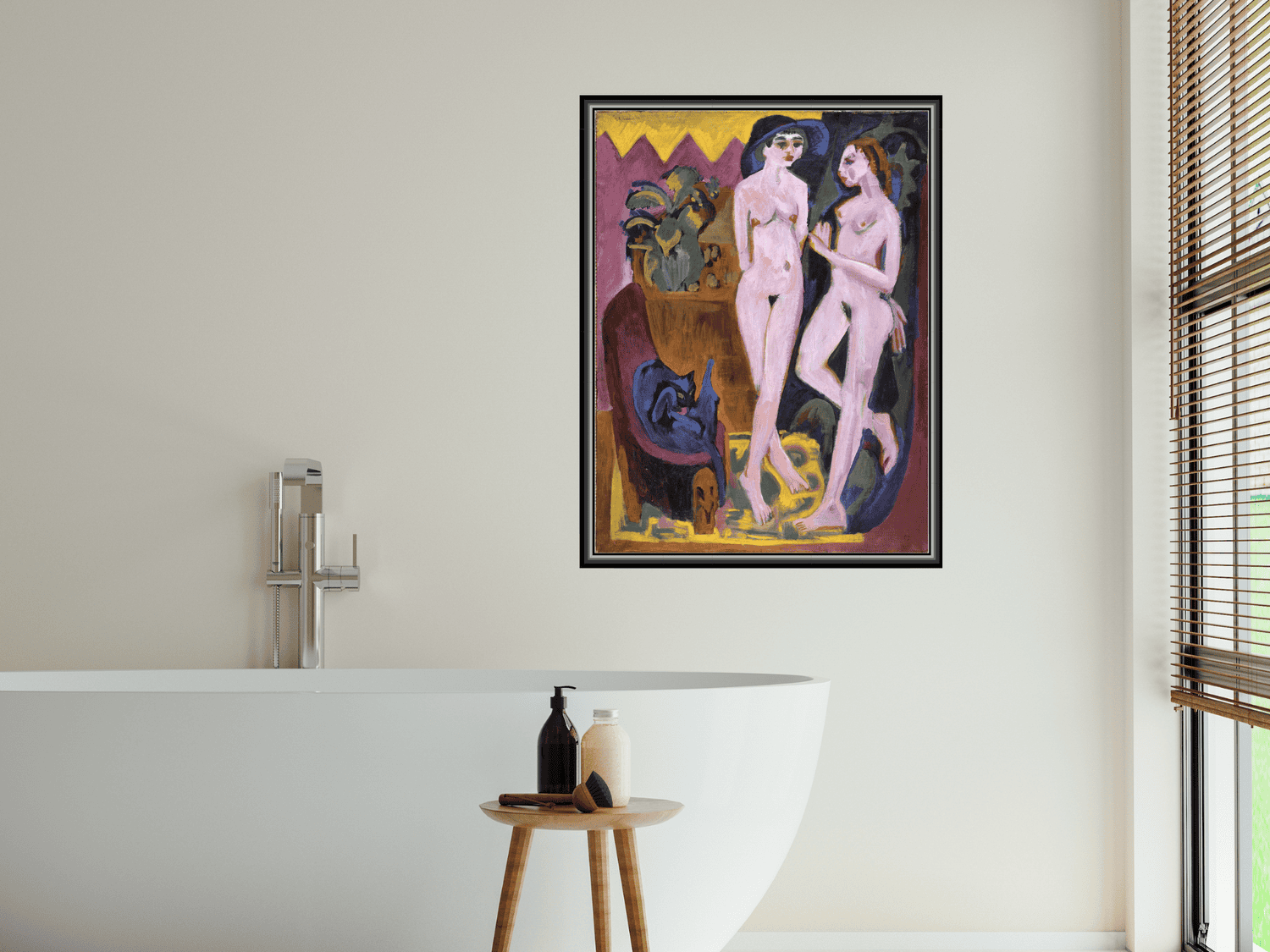 Zwei Akte im Zimmer | Ernst Ludwig Kirchner