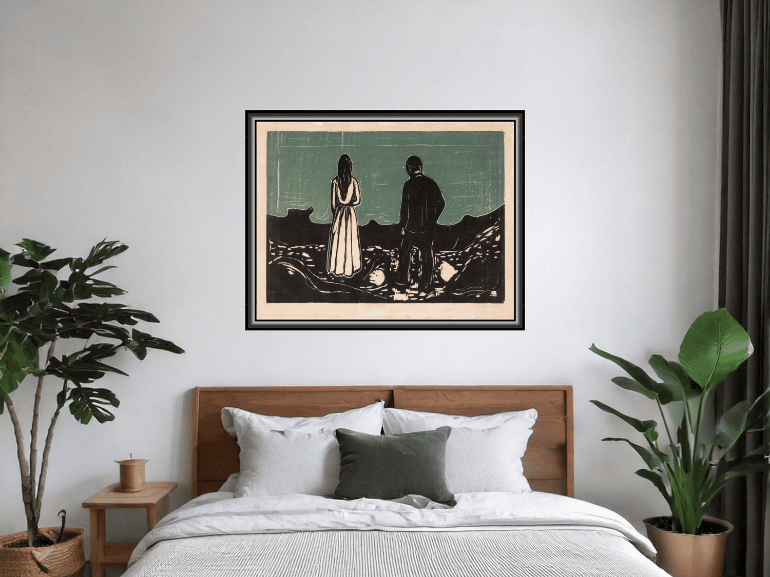 Zwei Menschen. Die Einsamen | Edvard Munch