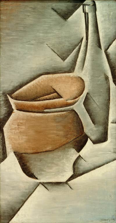 Pot et bouteille