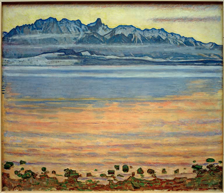 Thunersee mit Stockhornkette