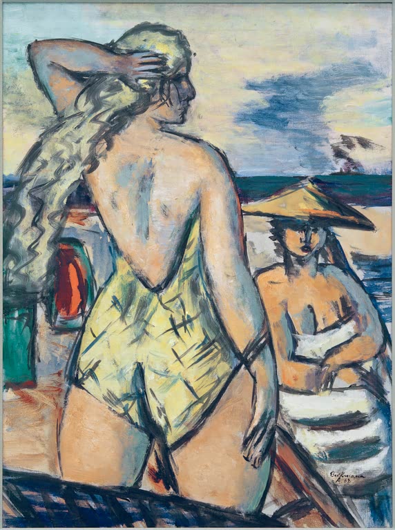 Mädchen am Meer