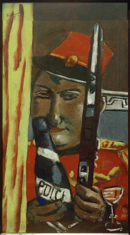 Peruanischer Soldat will trinken