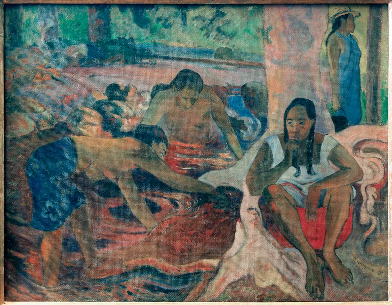 Pêcheuses tahitiennes