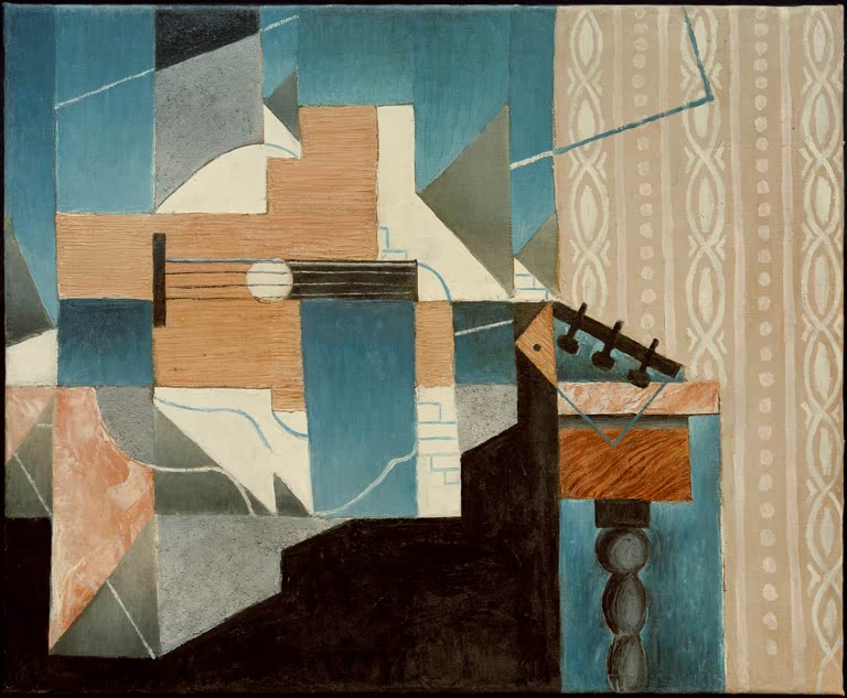 La guitare sur la table