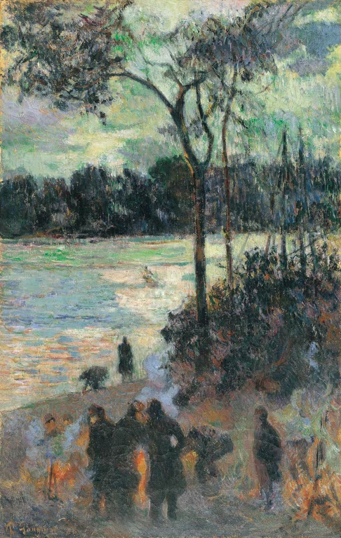 The Fire at the River Bank