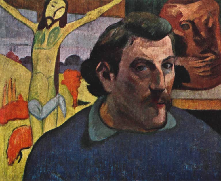 Autoportrait au Christ jaune